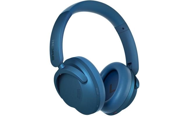 1MORE SonoFlow HC905 Active Noise Cancelling Headphones, Bluetooth Headphones with LDAC for Hi-Res Wireless Audio, 70H Playtime, Clear Calls, Preset EQ Via App - Blue